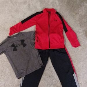 Boys under armour set